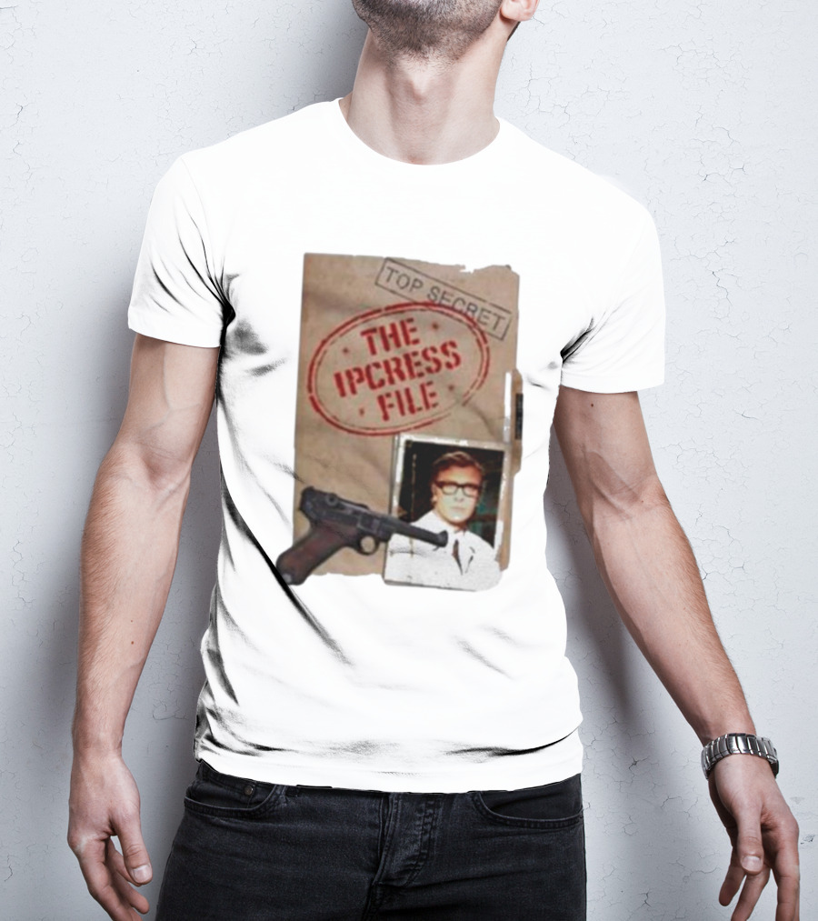 Top Secret File The Ipcress File Gun And Photograph T-Shirt