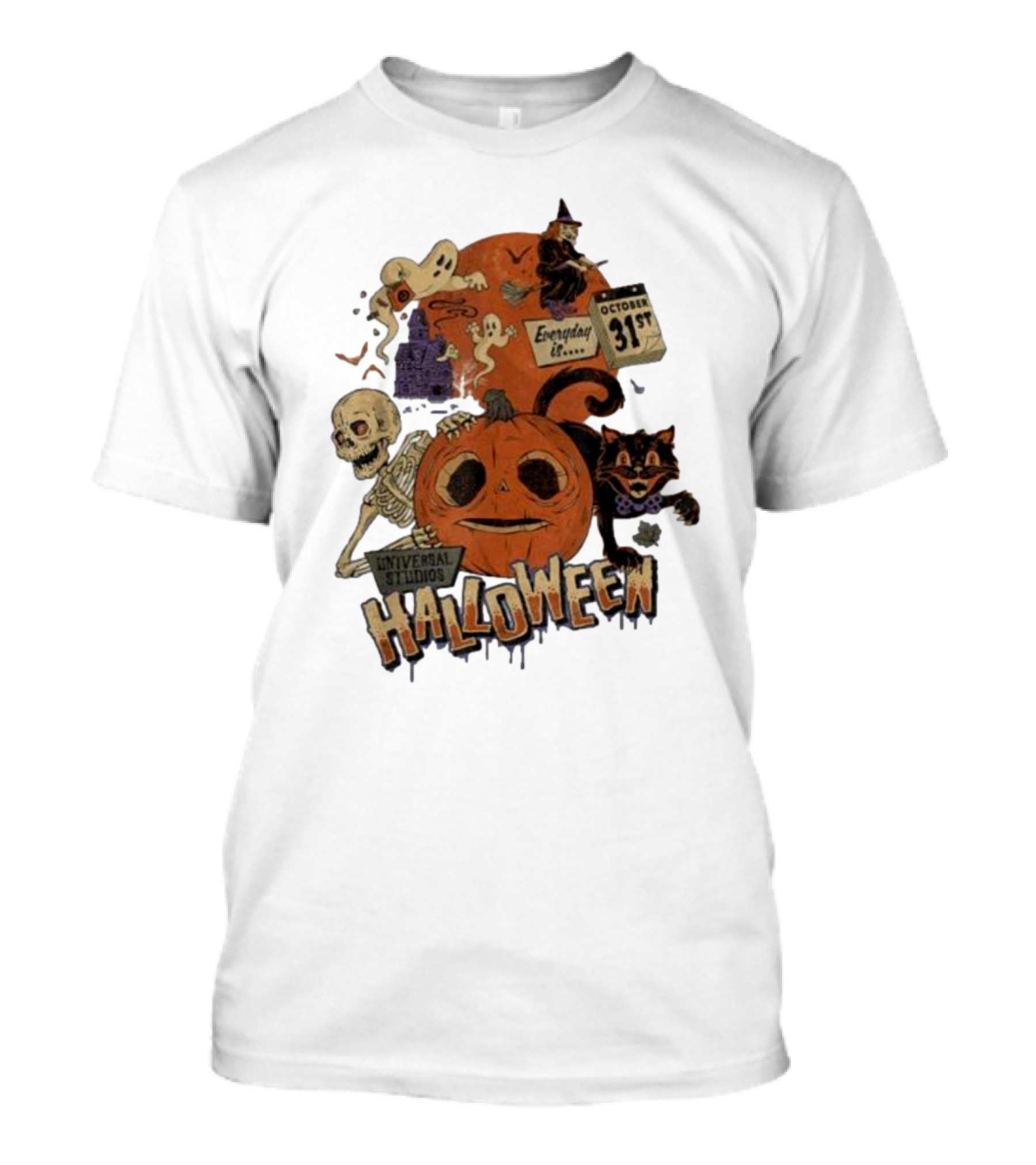 Universal Studios Halloween October 31st Everyday Is Halloween T-Shirt