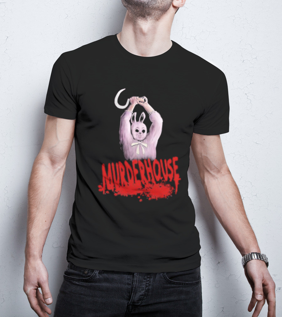 Puppet Combo Murder House Chungus Rabbit With Scythe T-Shirt