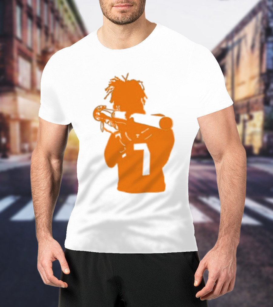 Tennessee Locked And Loaded Number 7 Player T-Shirt