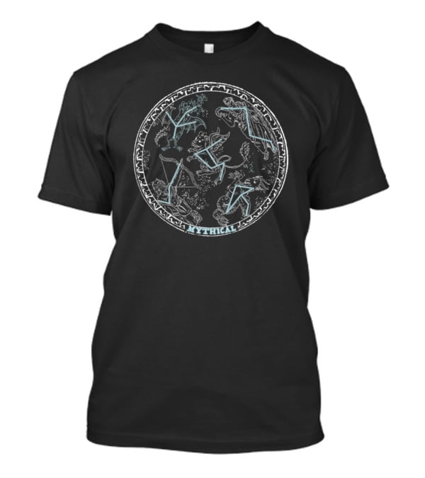Mythical Celestial Creatures Constellation T-Shirt