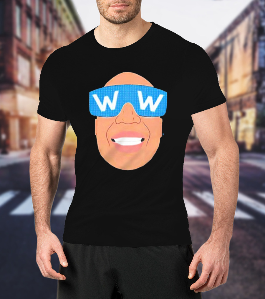 W Glasses Smiling Face With Tyler Lockett T-Shirt