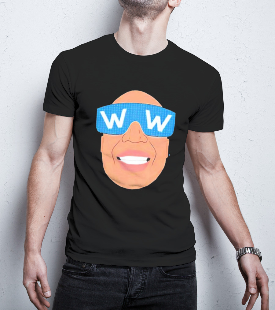 W Glasses Smiling Face With Tyler Lockett T-Shirt