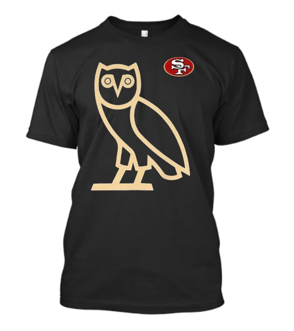San Francisco 49ers SF Ovo Owl Scarlet T-Shirt