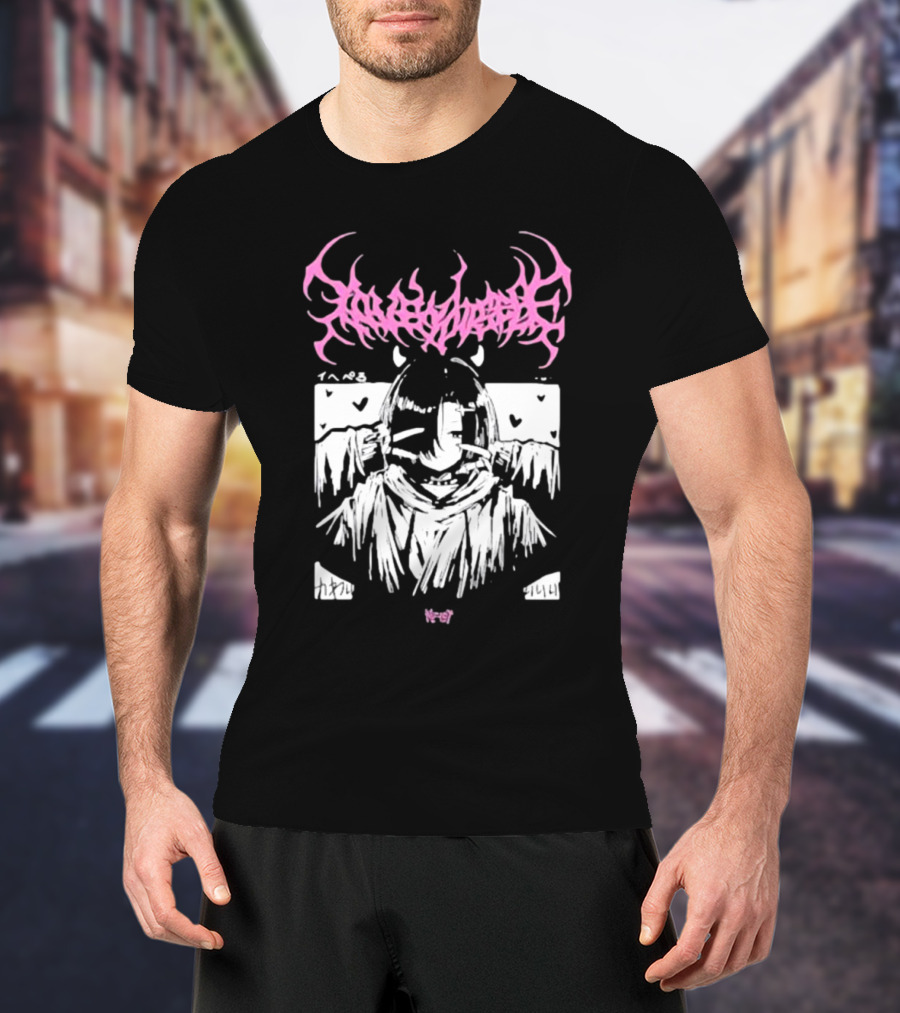 Loveyourself Gothic Anime Aesthetic Hearts T-Shirt