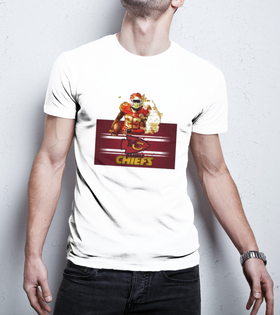 Player 29 Kansas City Chiefs Golden Football Legend T-Shirt