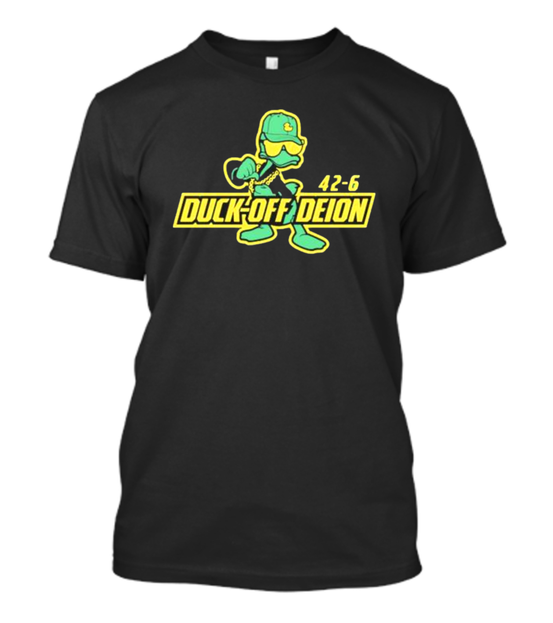 Duck-Off Deion 42-6 Oregon College Football T-Shirt