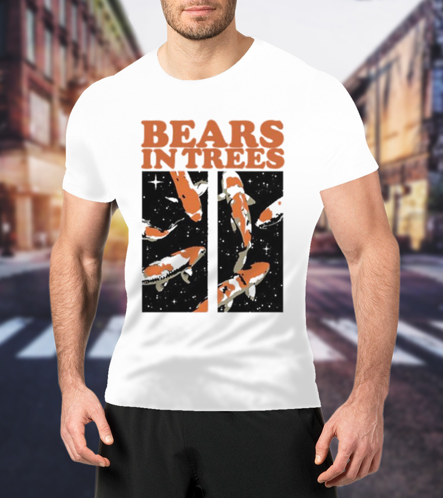 Bears IN Trees Koi Fish Aquarium T-Shirt