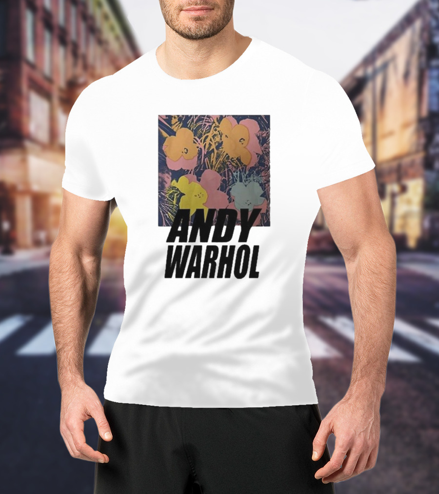 Andy Warhol Flower Pop T-Shirt