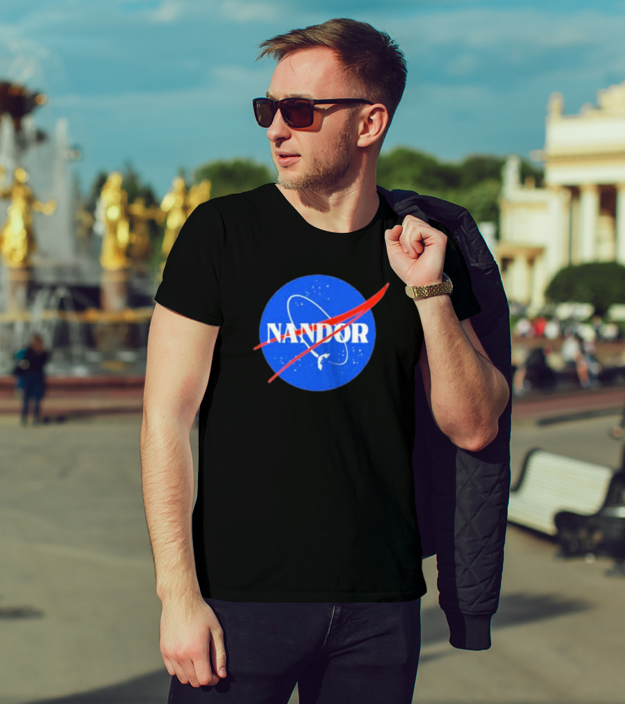 Harvey Guillen Nandor NASA T-Shirt
