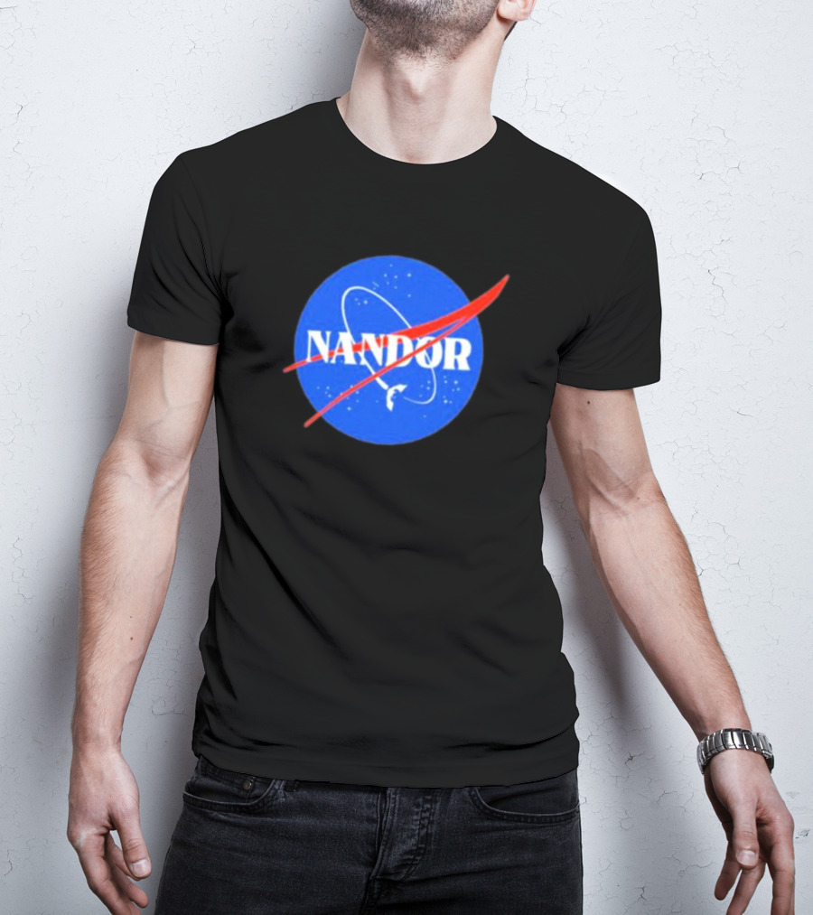 Harvey Guillen Nandor NASA T-Shirt