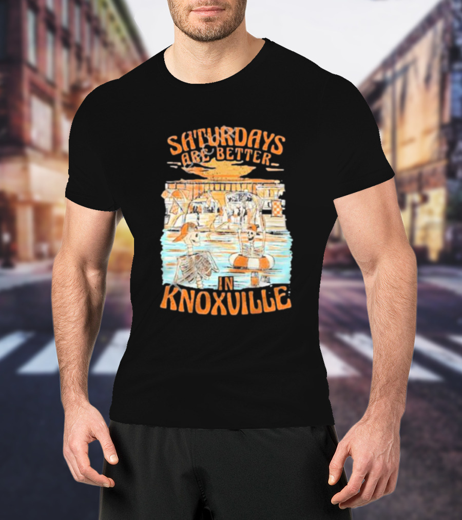 Saturdays Are Better In Knoxville River Tubing Adventure T-Shirt