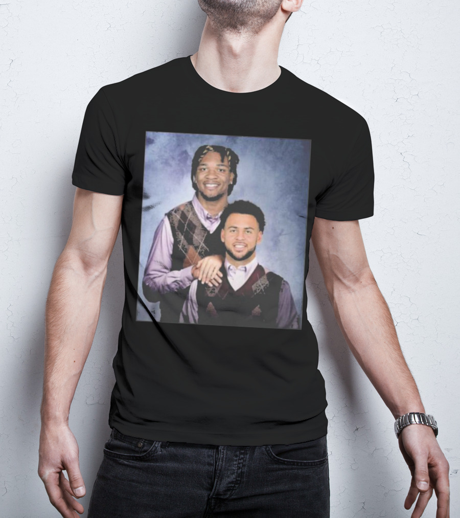 Michael Pittman Jr And Anthony Richardson Indianapolis Colts Step Brothers Meme T-Shirt