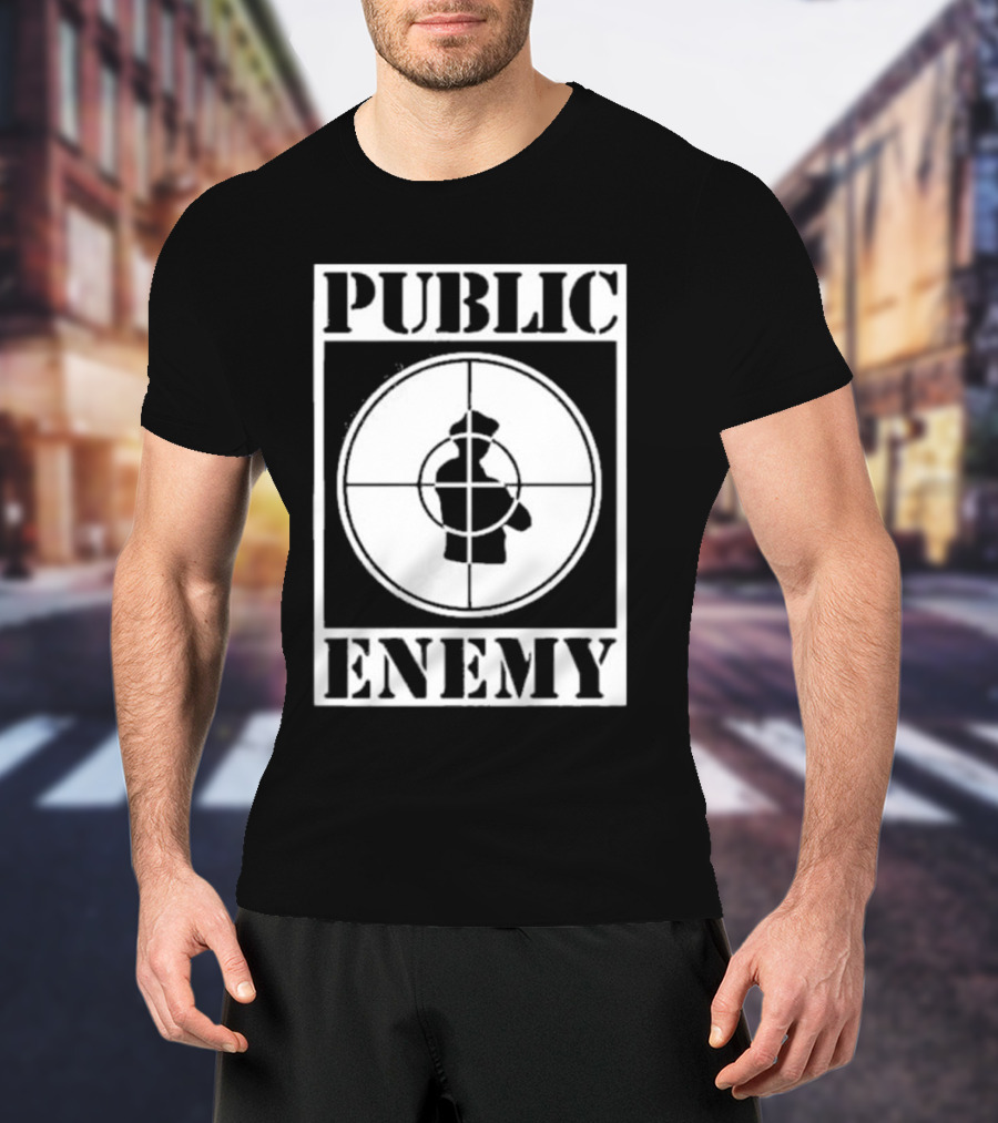 Public Enemy Merch Public Enemy Iconic Target T-Shirt