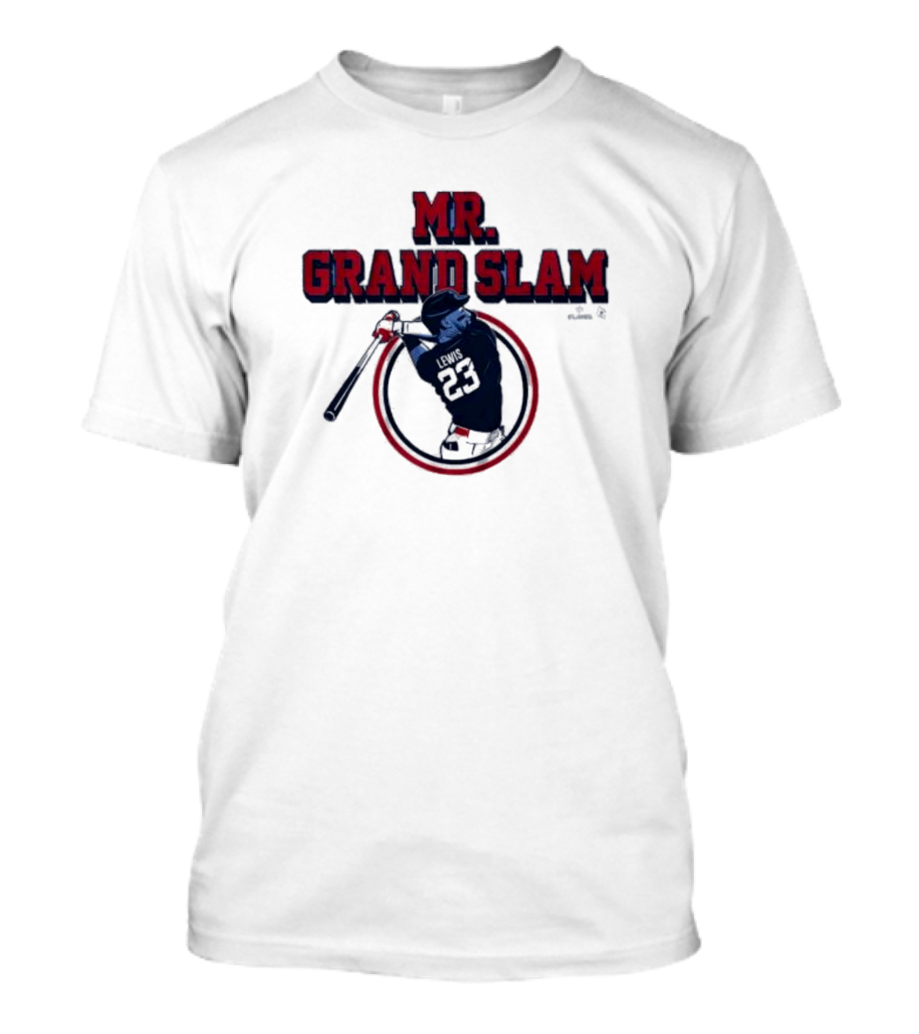 Mr Grand Slam Royce Lewis 23 Baseball Power Hitter T-Shirt