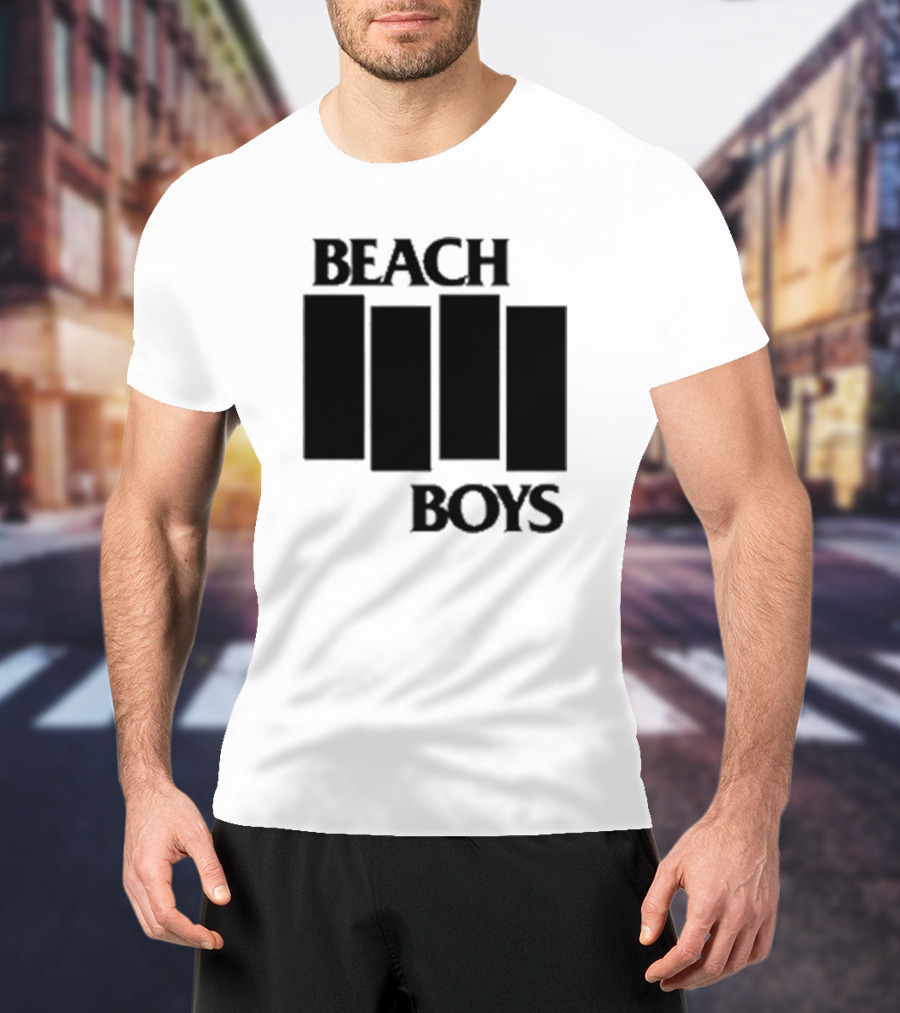 Beach Boys Black Flag T-Shirt