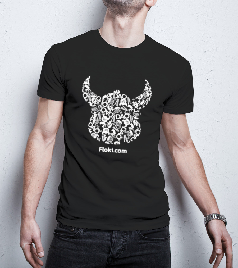 Floki Dao Community Approved Viking Helmet Floki.com T-Shirt