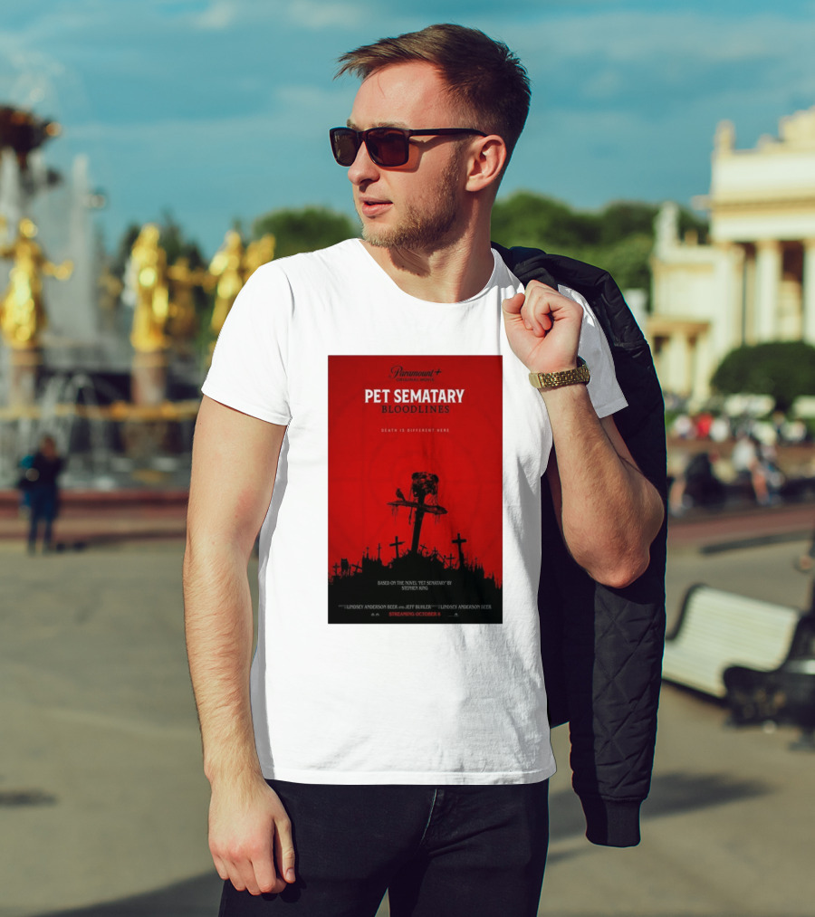 Paramount+ Original Movie Pet Sematary Bloodlines Death Is Different Here Streaming October 6 Based On The Novel By Stephen King T-Shirt