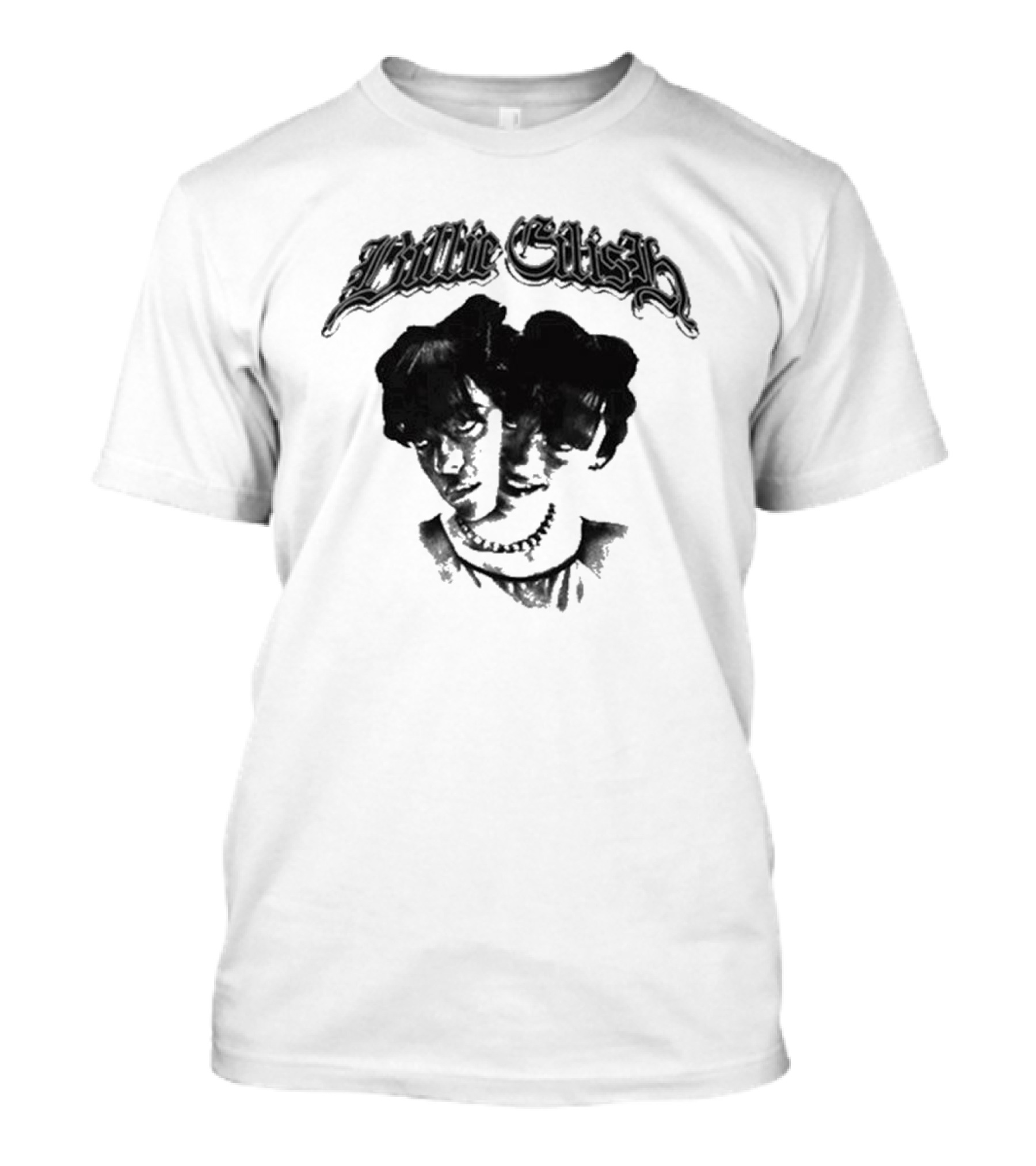 Billie Eilish Double Face New T-Shirt