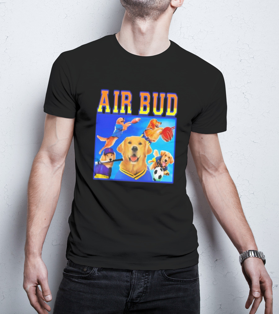 Air Bud Golden Retriever Sports Basketball Football Soccer Baseball T-Shirt
