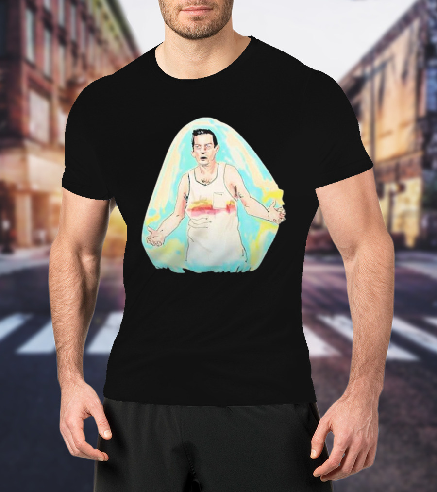Mike Scollins Aura Character Illustration Tank Top T-Shirt