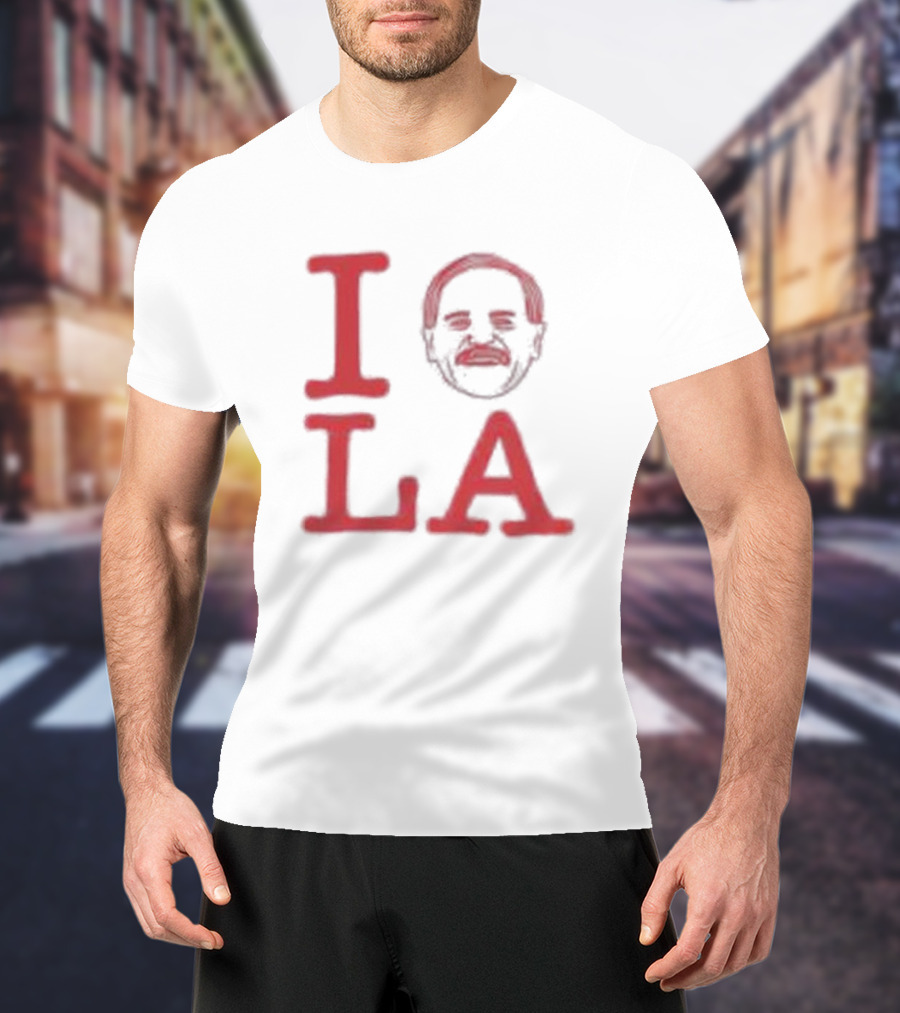 I Love LA Dodgers Say Hey La T-Shirt