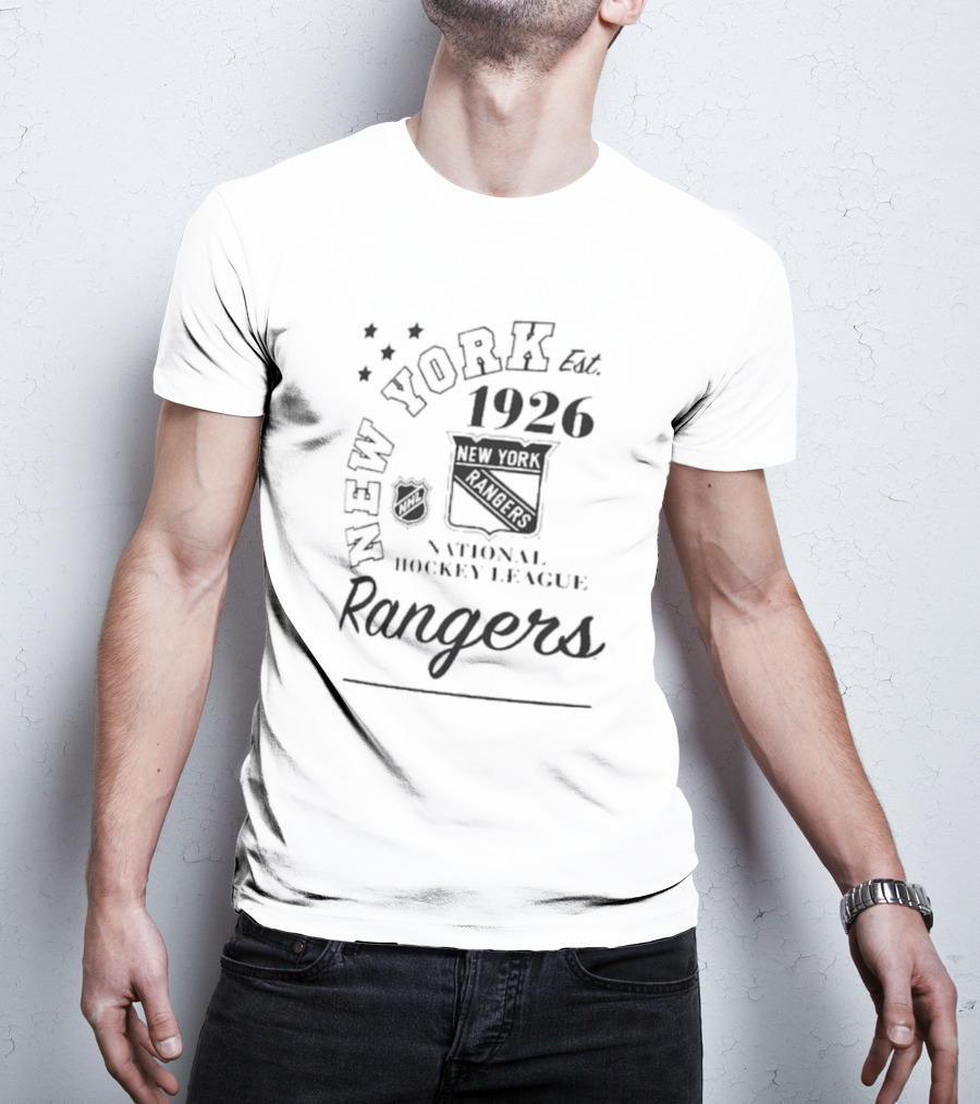 New York Rangers Est. 1926 National Hockey League Arch City Team T-Shirt