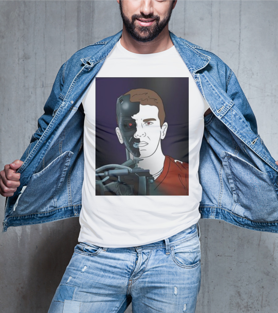 Rita Oak Day 17 Bot Purdy Terminator Mashup T-Shirt