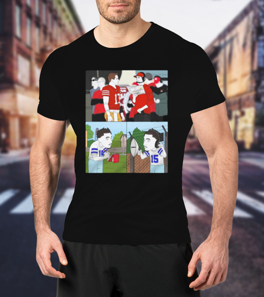 Rita Oak Day 27 Randall Trey Quarterback Coach Play Football Strategy T-Shirt