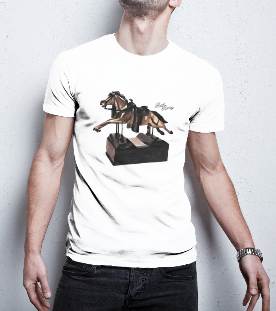 Bad Bunny Un Preview Horse Statue T-Shirt
