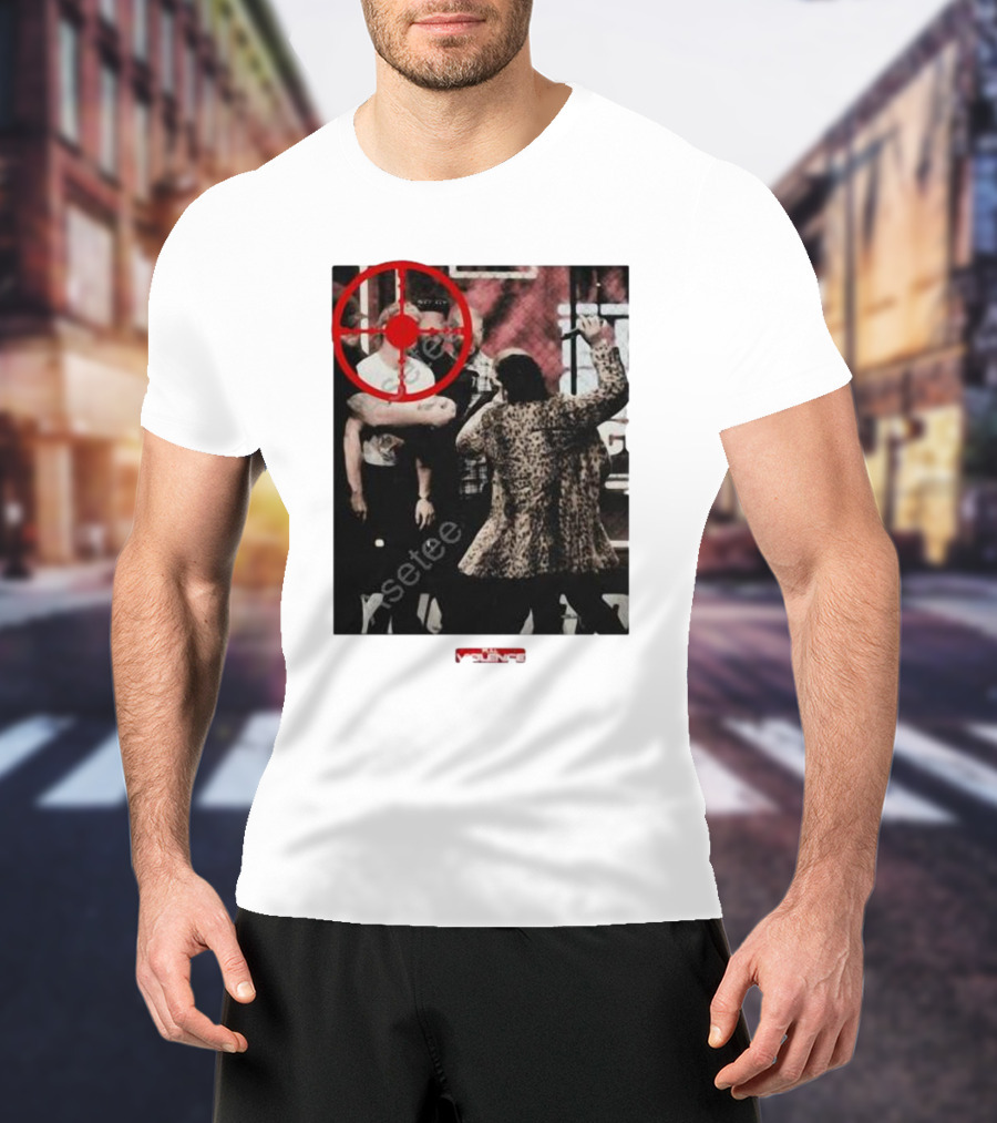 Dillon Danis X Full Violence Bullseye Target Red Circle T-Shirt
