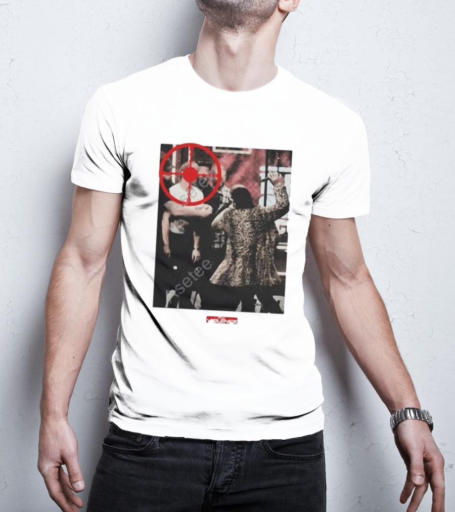Dillon Danis X Full Violence Bullseye Target Red Circle T-Shirt