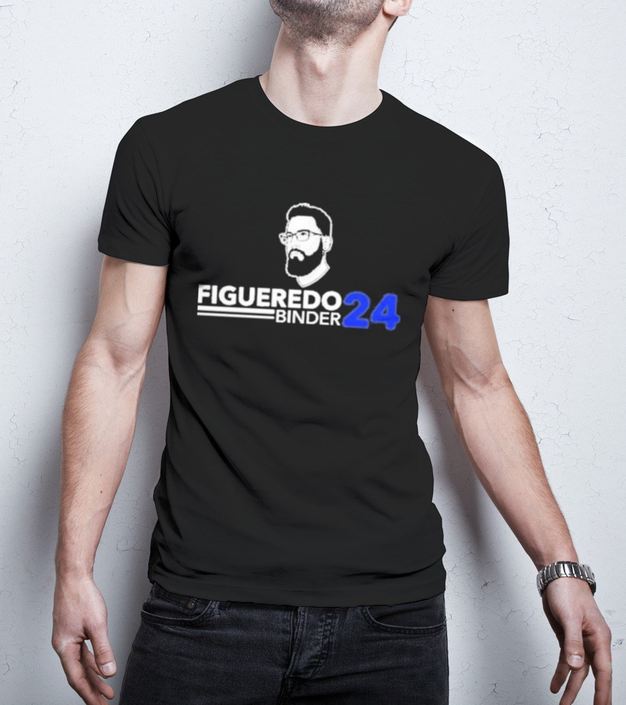 FIGUEREDO BINDER 24 Portrait And Text T-Shirt