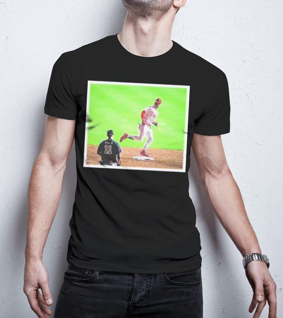 Section 419 Harper Stares Down Arcia Baseball Moment T-Shirt