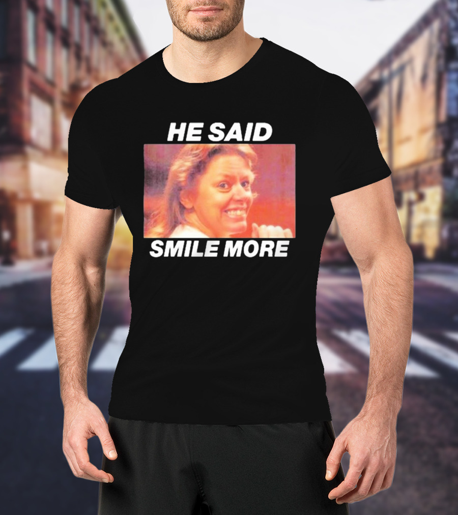 The Cola Corporation Merch Aileen Wournos Smile More He Said T-Shirt