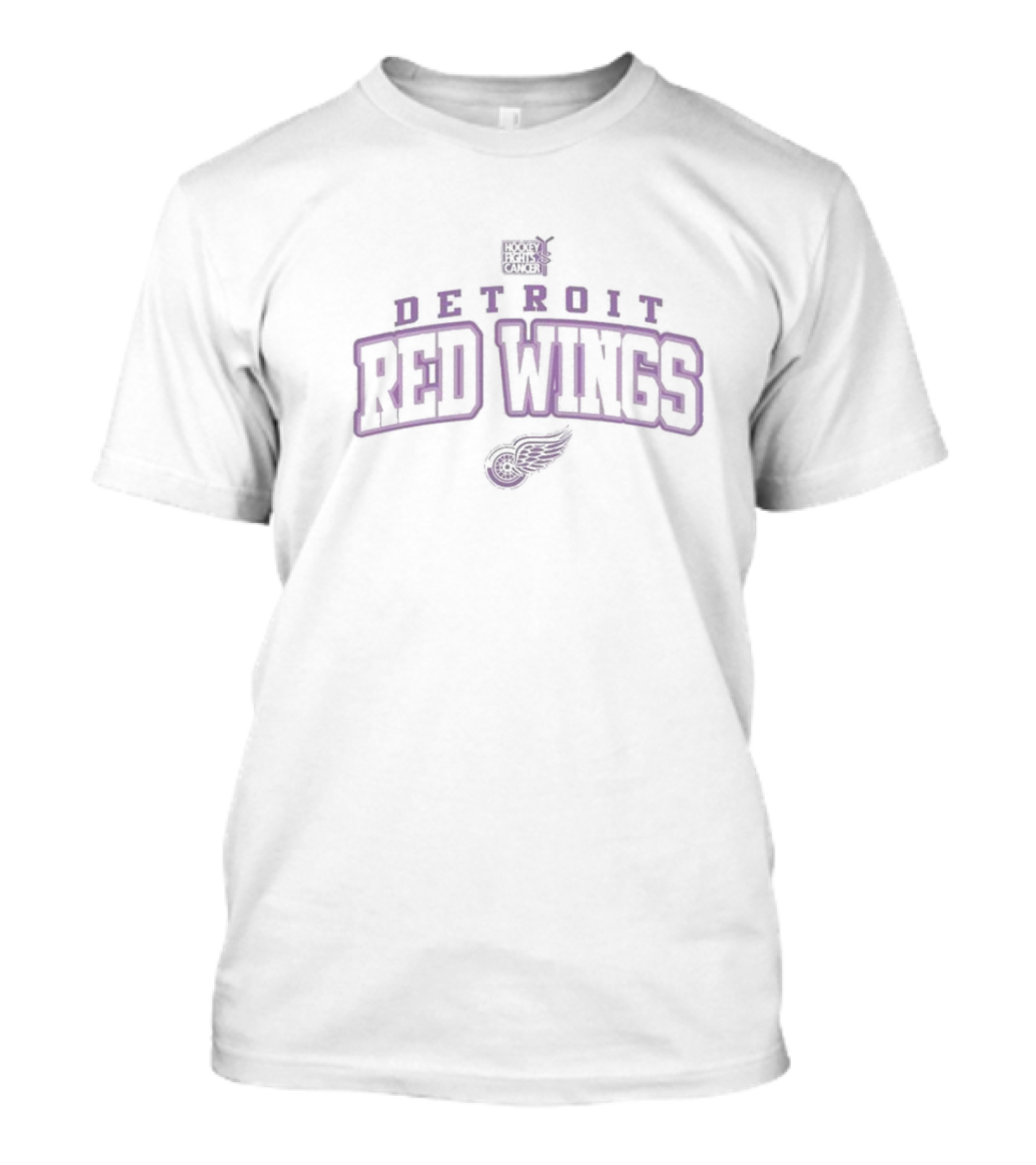 Detroit Red Wings Hockey Fights Cancer Levelwear Richmond T-Shirt