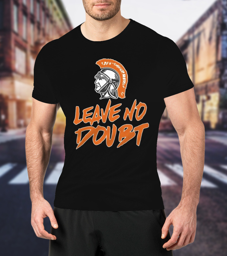 Leave No Doubt Roman Warrior Helmet T-Shirt
