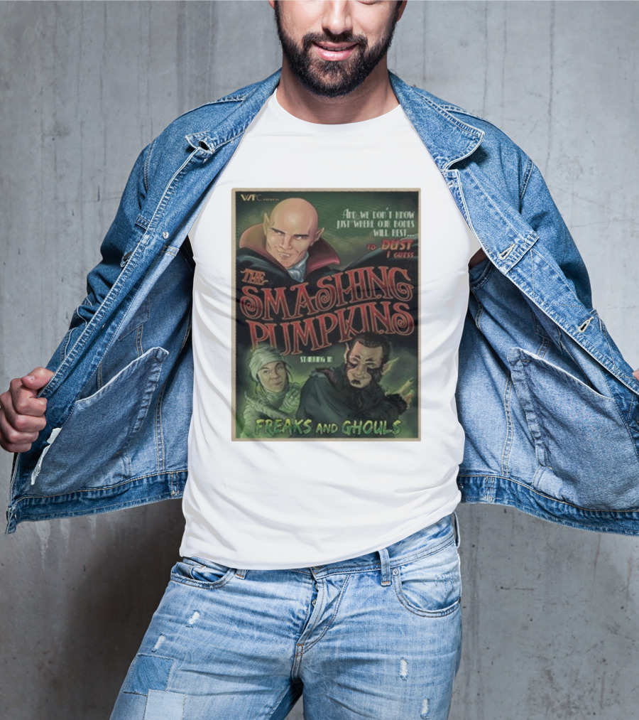 VMC Presents The Smashing Pumpkins Starring In Freaks And Ghouls T-Shirt