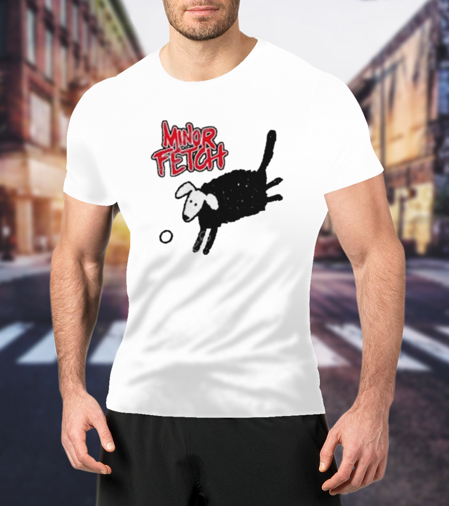 Bosssdog Minor Fetch Dog Black Sheep T-Shirt