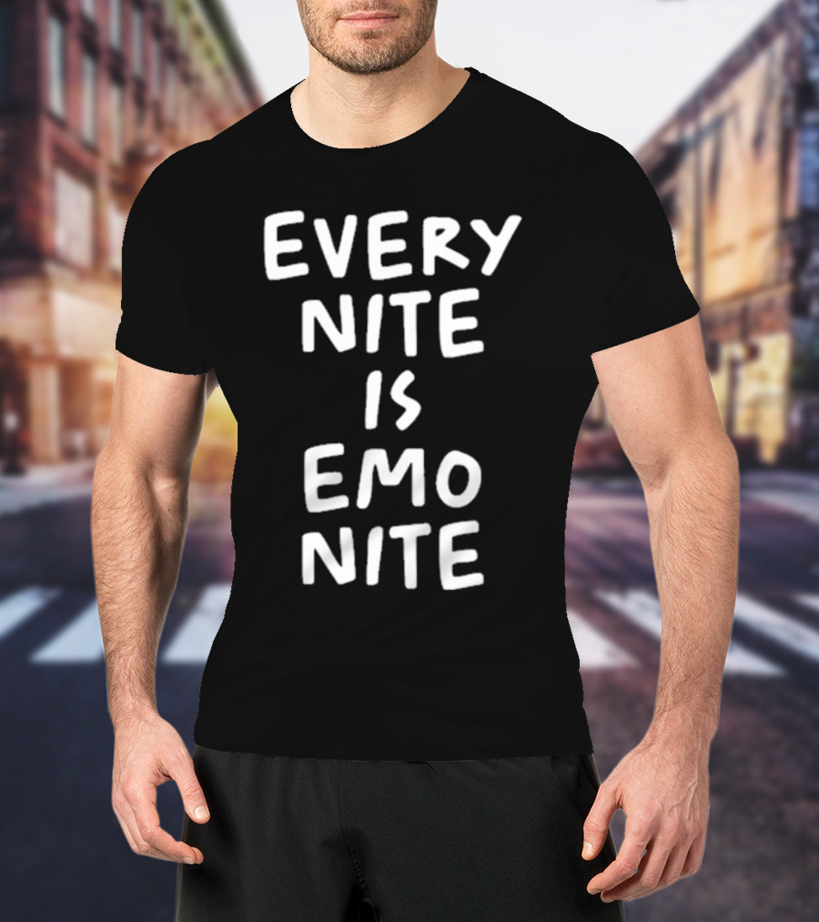Charlie And Grace Every Nite Is Emo Nite T-Shirt