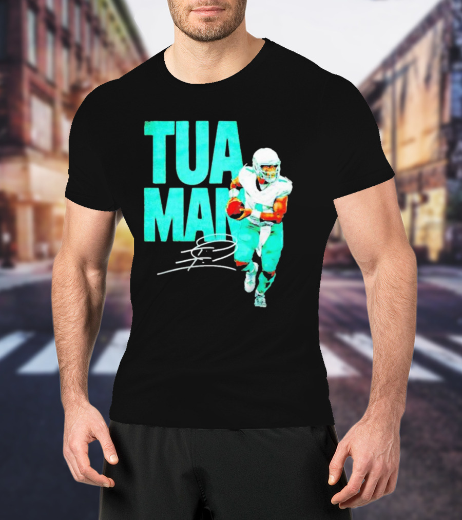Tua Tagovailoa Miami Tua Man Football Player T-Shirt