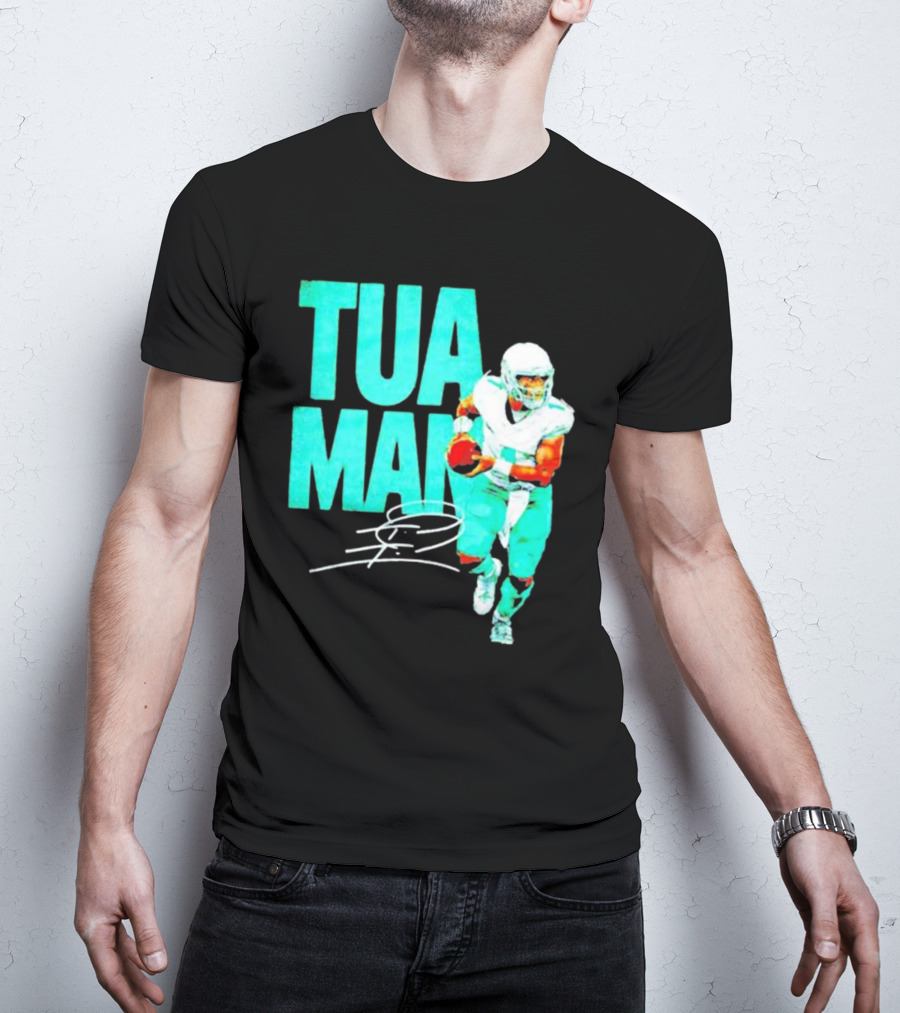 Tua Tagovailoa Miami Tua Man Football Player T-Shirt