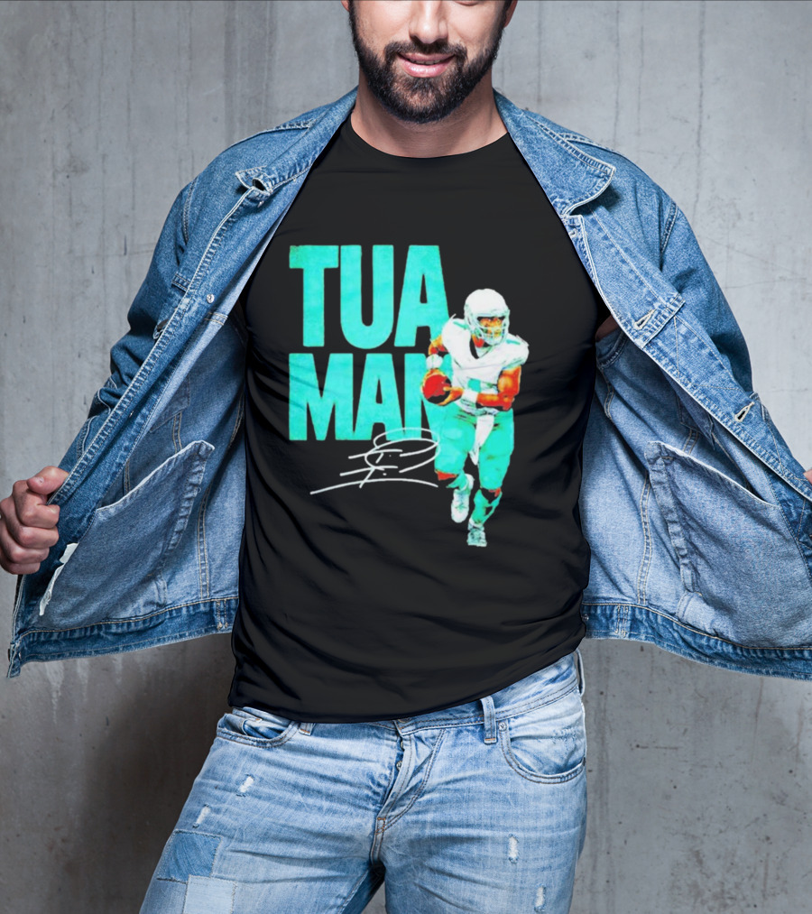 Tua Tagovailoa Miami Tua Man Football Player T-Shirt
