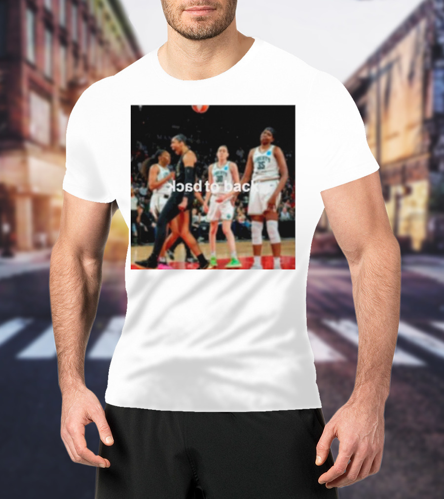 A’ja Wilson Back To Back Basketball Victory T-Shirt