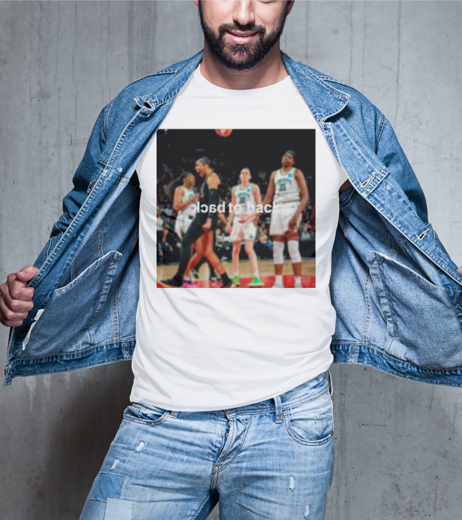 A’ja Wilson Back To Back Basketball Victory T-Shirt