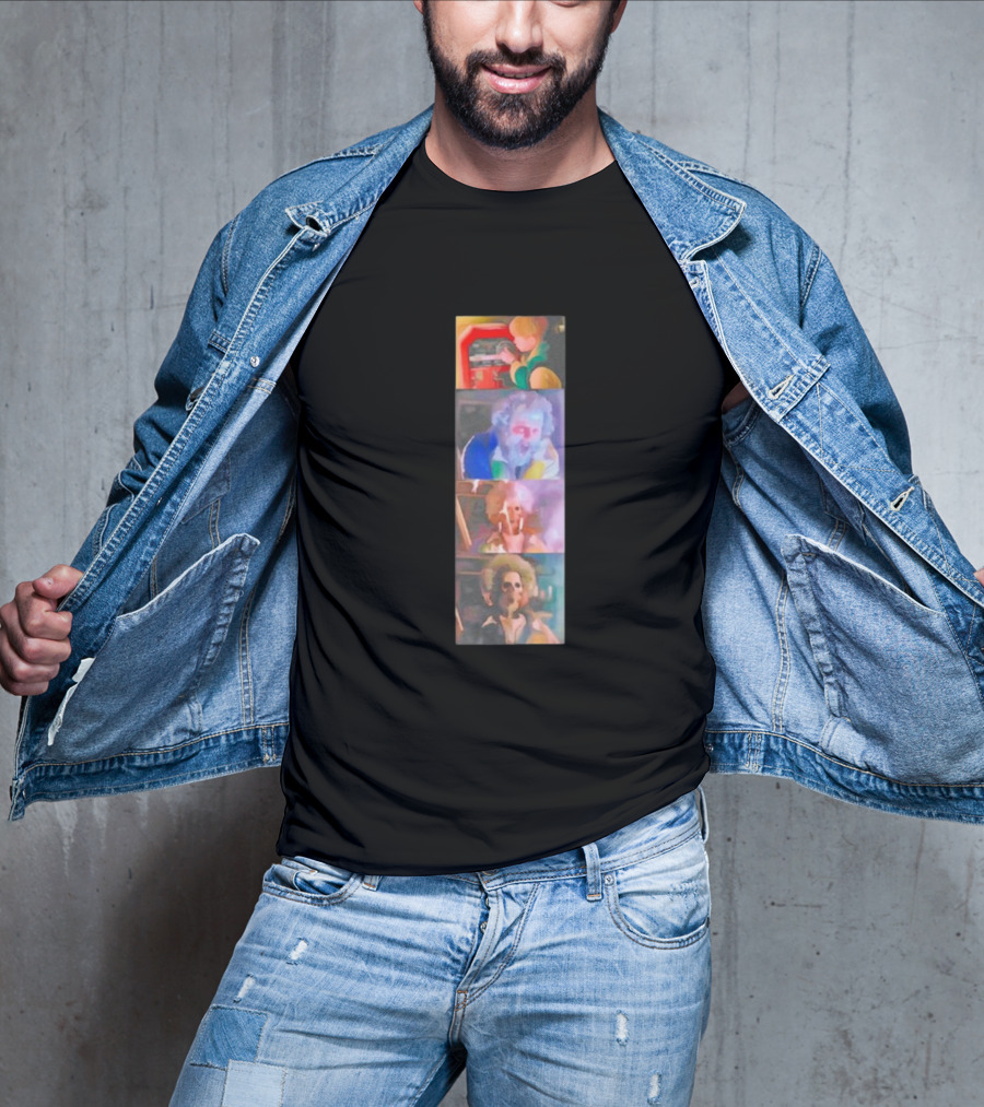 Home Alone Electric Marv Framed Comic Scenes T-Shirt