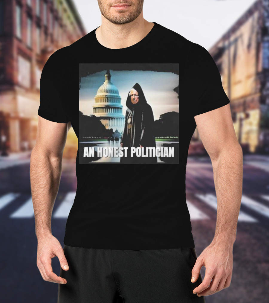 An Honest Politician Capitol Hill Cloaked Figure T-Shirt