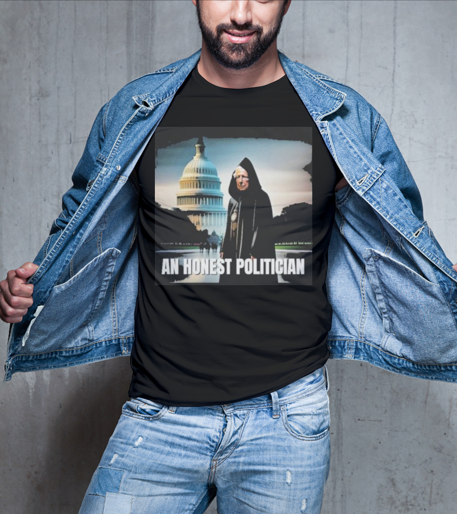An Honest Politician Capitol Hill Cloaked Figure T-Shirt