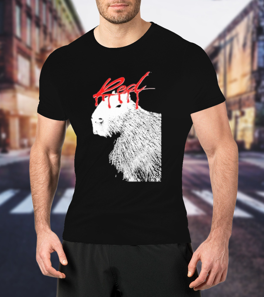 Red Capybara X Carti WLR T-Shirt