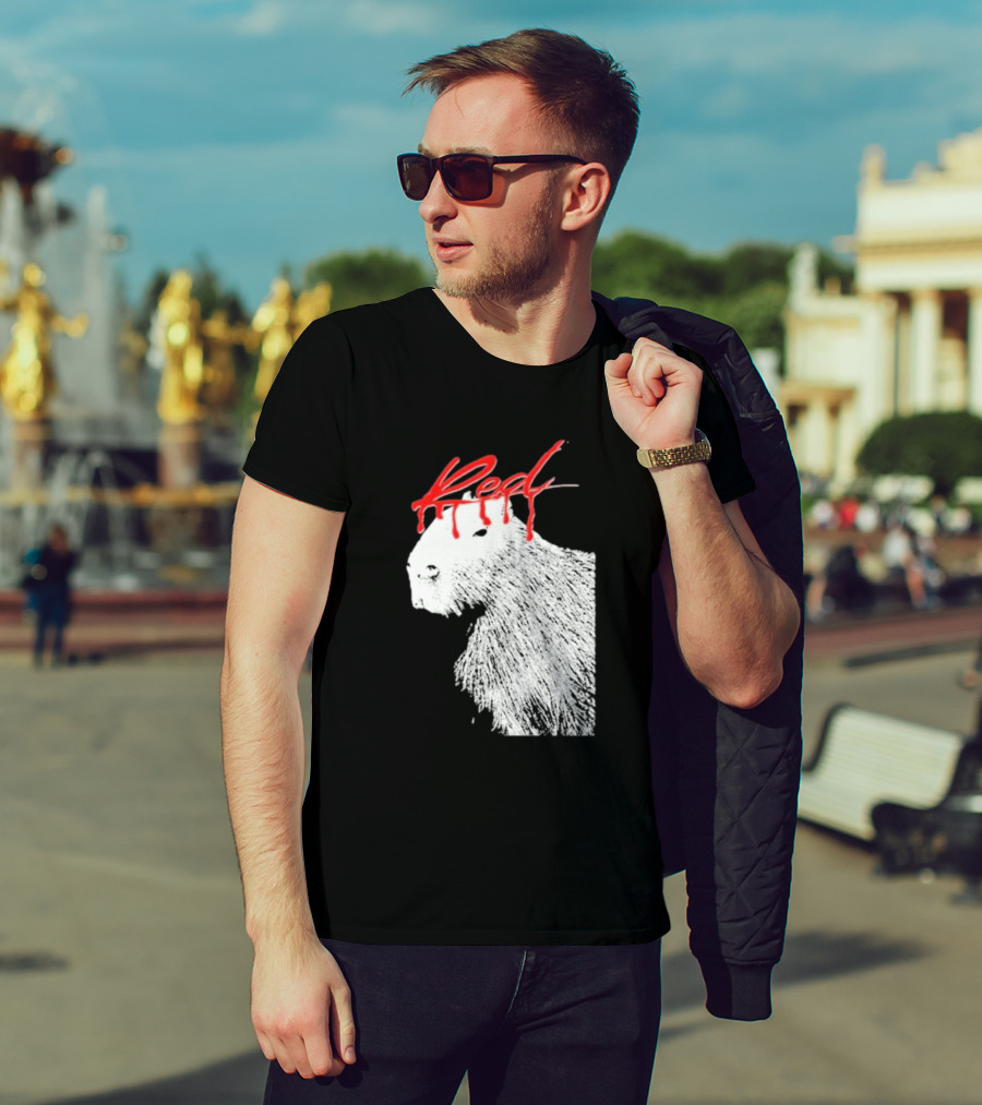 Red Capybara X Carti WLR T-Shirt